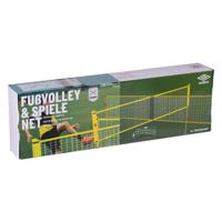 Umbro voetvolley, volleybal en badminton crossnet - 400 x 168 cm - thumbnail