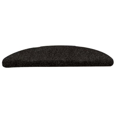 VidaXL Trapmatten zelfklevend 15 stuks 65x21x4 cm donkerbruin halfrond groot
