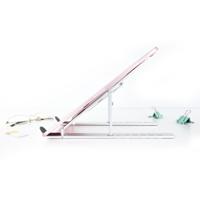 Inklapbare steun voor laptop TooQ TQLRS0033-AL 11" - 15" Zilverkleurig - thumbnail