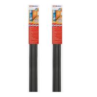 tesa 05418-00500-05 Dubbele tochtstrip tesamoll Antraciet (l x b) 0.95 m x 25 mm 2 stuk(s) - thumbnail