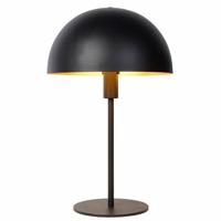 Lucide SIEMON - Tafellamp - Ø 25 cm - 1xE14 - Zwart - thumbnail