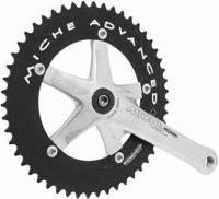 Miche crankstel pista advanced 167mm 49tds. 1/8 zilver - thumbnail