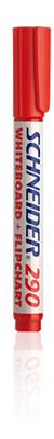Schneider Marker whiteboard 290 rood 10st Schneider Marker whiteboard 290 rood 10st
