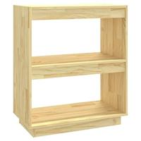 Boekenkast 60x35x71 cm massief grenenhout - thumbnail