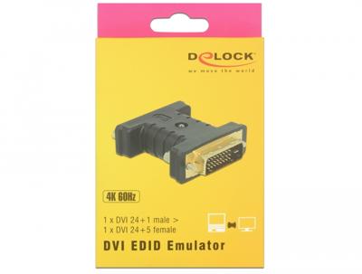 DeLOCK DVI 24+1 male naar DVI 24+5 female adapter