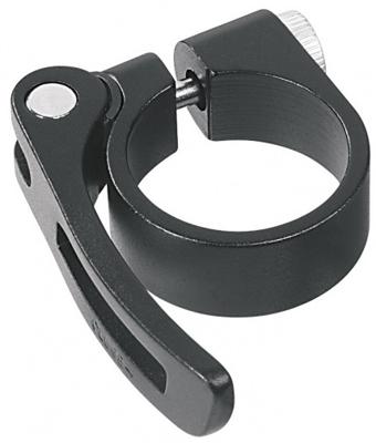 Zadelpenklem Ergotec SCQ-080 ø34,9 mm aluminium met snelspanner - zwart