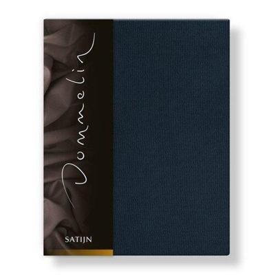 Dommelin Dommelin Hoeslaken Uni Satijn 300TC 540 Nachtblauw 100x200/30