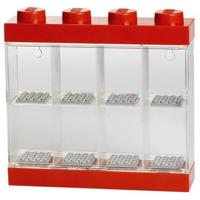LEGO minifiguur opbergbox 8-delig - rood - thumbnail