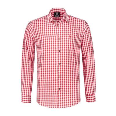 Rood-wit ruit blouse