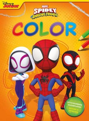 Marvel spidey and his amazing friends kleurboek