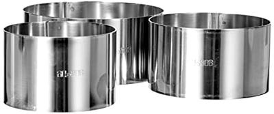 IBILI - Keukenhulpen - Kookring S/3 met stamper