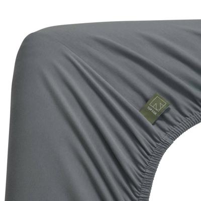Beddinghouse Dutch Design Premium Jersey Lycra Splittopper Hoeslaken Blauw Grijs