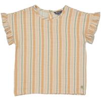 Quapi Meisjes blouse - Thalea - AOP Multi streep - thumbnail