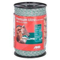 AKO premium ultra schrikdraad witgroen 25mm 400m - thumbnail