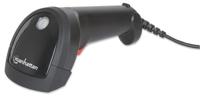 Manhattan 178433 USB-Kit Barcodescanner Kabel 1D CCD Zwart Handmatig USB - thumbnail