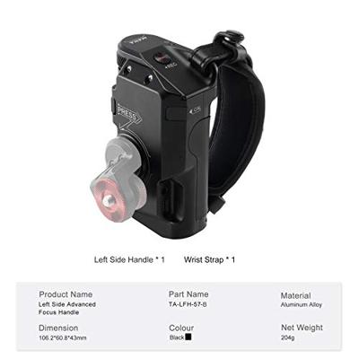 Tilta TA-LFH-57-B Left side advanced focus handle with Run/Stop