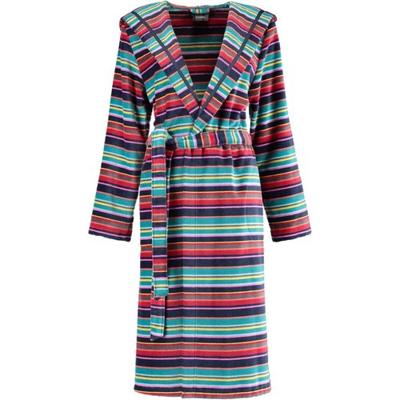 Cawö Cawö Dames Badjas met Capuchon 6135 Multi 38