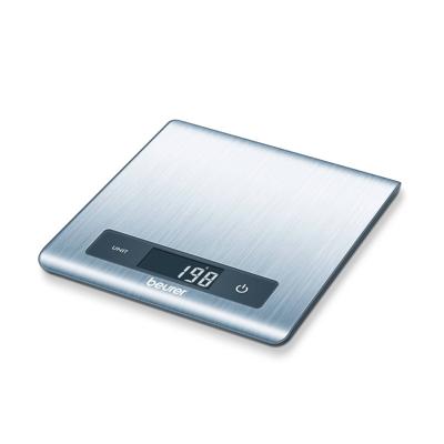 Beurer KS 51 Keukenweegschaal Digitaal Weegbereik (max.)=5 kg RVS 203 x 182 x 15