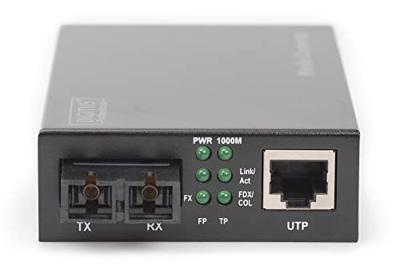 Digitus DN-82120-1 Netwerk mediaconverter LAN, SC Duplex 1 GBit/s Digitus DN-82120-1 Netwerk mediaconverter LAN, SC Duplex 1 GBit/s