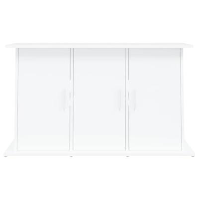 Aquariumstandaard 101x41x58 cm bewerkt hout wit - thumbnail