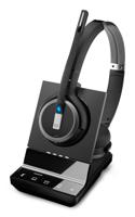 EPOS IMPACT SDW 5066 On Ear headset Draadloos, DECT Stereo Zwart Noise Cancelling, Ruisonderdrukking (microfoon) Telefoon - thumbnail
