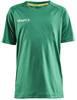 Craft 1910144 Evolve Tee Jr - Team Green - 146/152