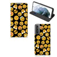 Samsung Galaxy S21 FE | Hoesje met Magneet | Emoji - thumbnail
