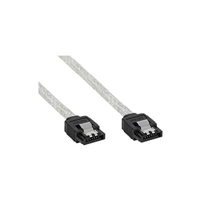 InLine 27303R SATA-kabel 0,3 m Transparant