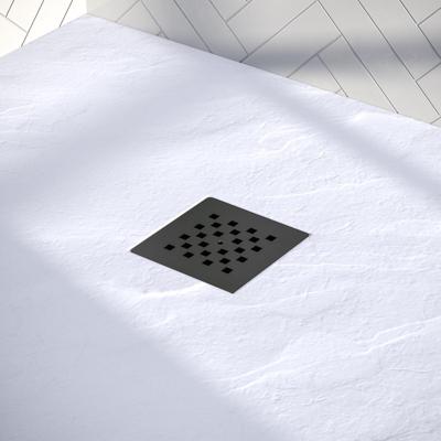 Brauer Afvoerrooster Voor Douchebak - Geborsteld Gunmetal