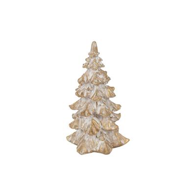 everlands kunstkerstboom Tabby naturel Ø7xH12cm