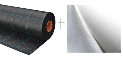 Beschermdoek 300 gram met antiwortel doek 1.2 m2 Sempergreen - Sempergreen