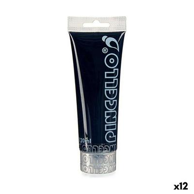 Acrylverf Pincello Zwart 120 ml (12 Stuks)