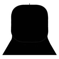 StudioKing background board bbt-02 zwart 400x150 cm - thumbnail