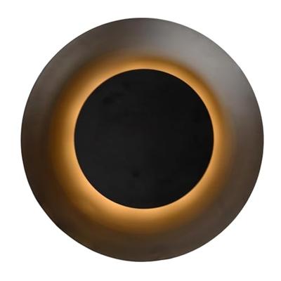 Lucide FOSKAL - Plafonnière - Ø 34,5 cm - LED - 1x12W 2700K - Zwart