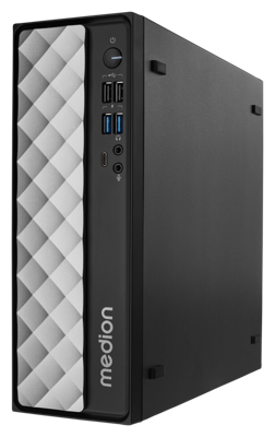 MEDION T80 Multimedia Mini PC (Intel Core i7-12650H, 16GB DDR4 RAM, 1 TB PCIe SSD, Intel UHD, WLAN, Windows 11)