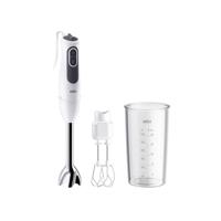 Braun MQ3105B MultiQuick 3 Staafmixer Wit/Grijs - thumbnail