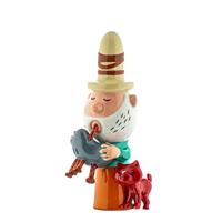 Alessi Happy Eternity Baby Doedelzakspeler porselein - thumbnail