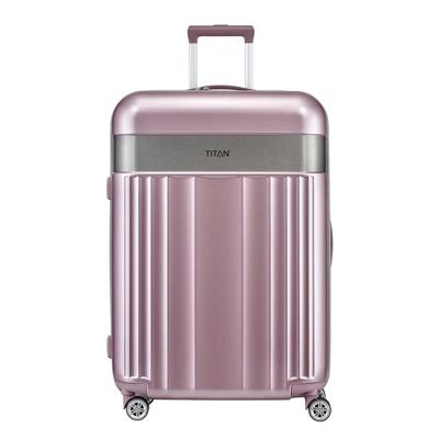 Titan Spotlight Flash 4 Wiel Trolley L wild rose Harde Koffer Titan Spotlight Flash 4 Wiel Trolley L wild rose Harde Koffer