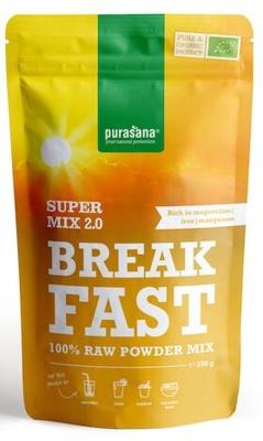 Purasana Breakfast mix 2.0 vegan bio 250 Gram