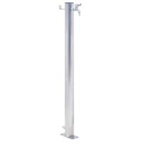 Waterzuil rond 40 cm roestvrij staal - thumbnail