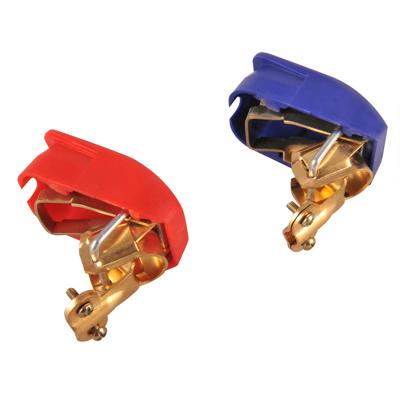 Accupoolklemmen set (+) en (-) met snelsluiting in blister 347005S