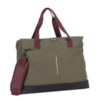 New Rebels Julan Shopper 40L Olijf Waterafstotend - thumbnail