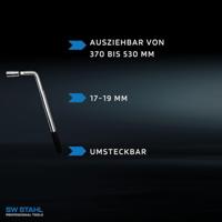 SW STAHL Sw-stahl wielmoersleutel wheel wrench 17/19mm sw steel - thumbnail