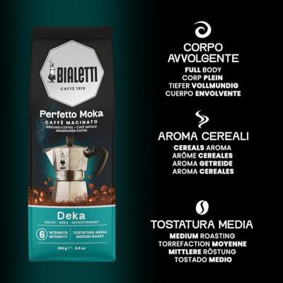 Bialetti Perfetto Moka Decaf 250 g