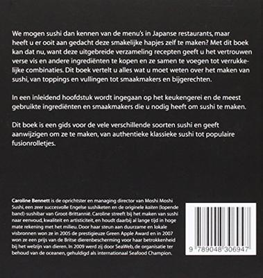 Kookboek 500 sushi - Caroline Bennett m.m.v. Hong Sui Li & Sami Nkaili