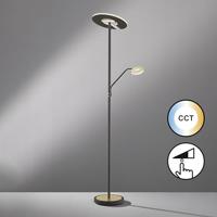 Fischer & Honsel LeeslampDent zwart met goud - 40466 - thumbnail