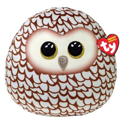 TY Squish a Boo Knuffelkussen Uil Whoolie 20 cm