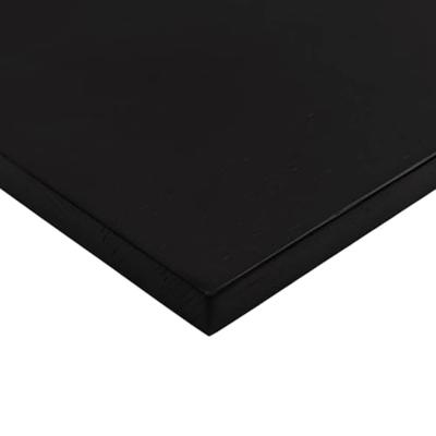 Bureaublad rechthoekig 100x60x2,5 cm eikenhout donkerbruin