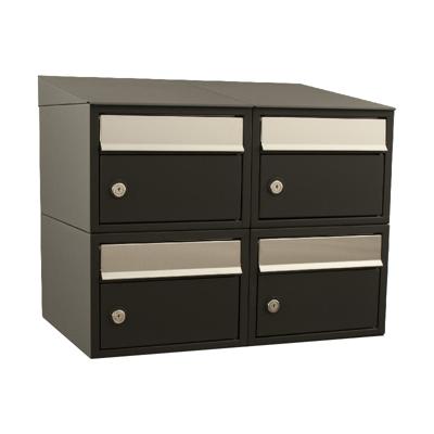 Stoer! Brickset 2-Breed, 2-Hoog Met Dak Zwart - 40215070_2x2d