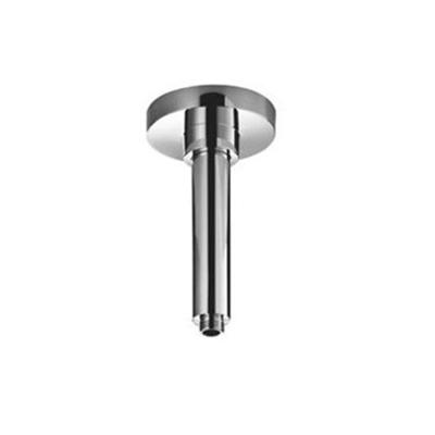 Plafonduitloop Hotbath Mate 15 cm Verzwaard Rond Geborsteld Nikkel